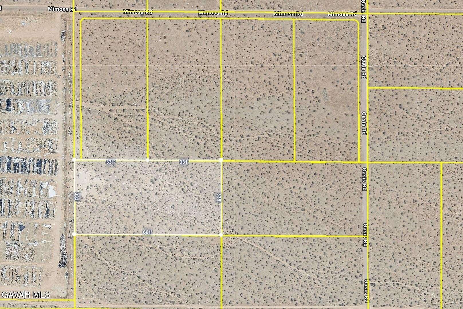 5 Acres of Residential Land for Sale in Adelanto, California