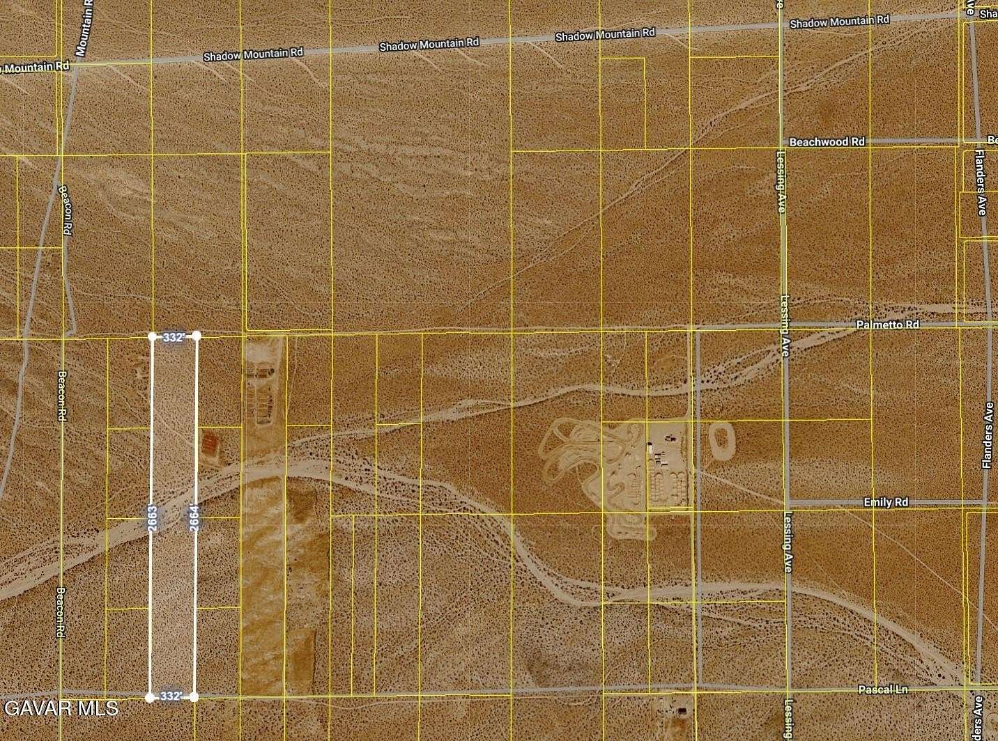 20 Acres of Recreational & Residential Land for Sale in Adelanto, California