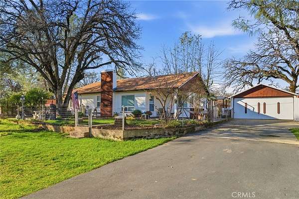 5.46 Acres of Land with Home for Sale in Oroville, California
