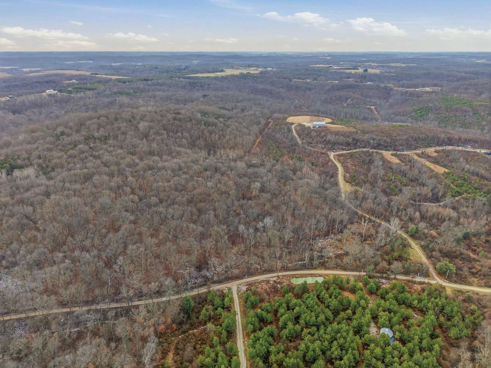 15.5 Acres of Recreational Land for Sale in New Plymouth, Ohio