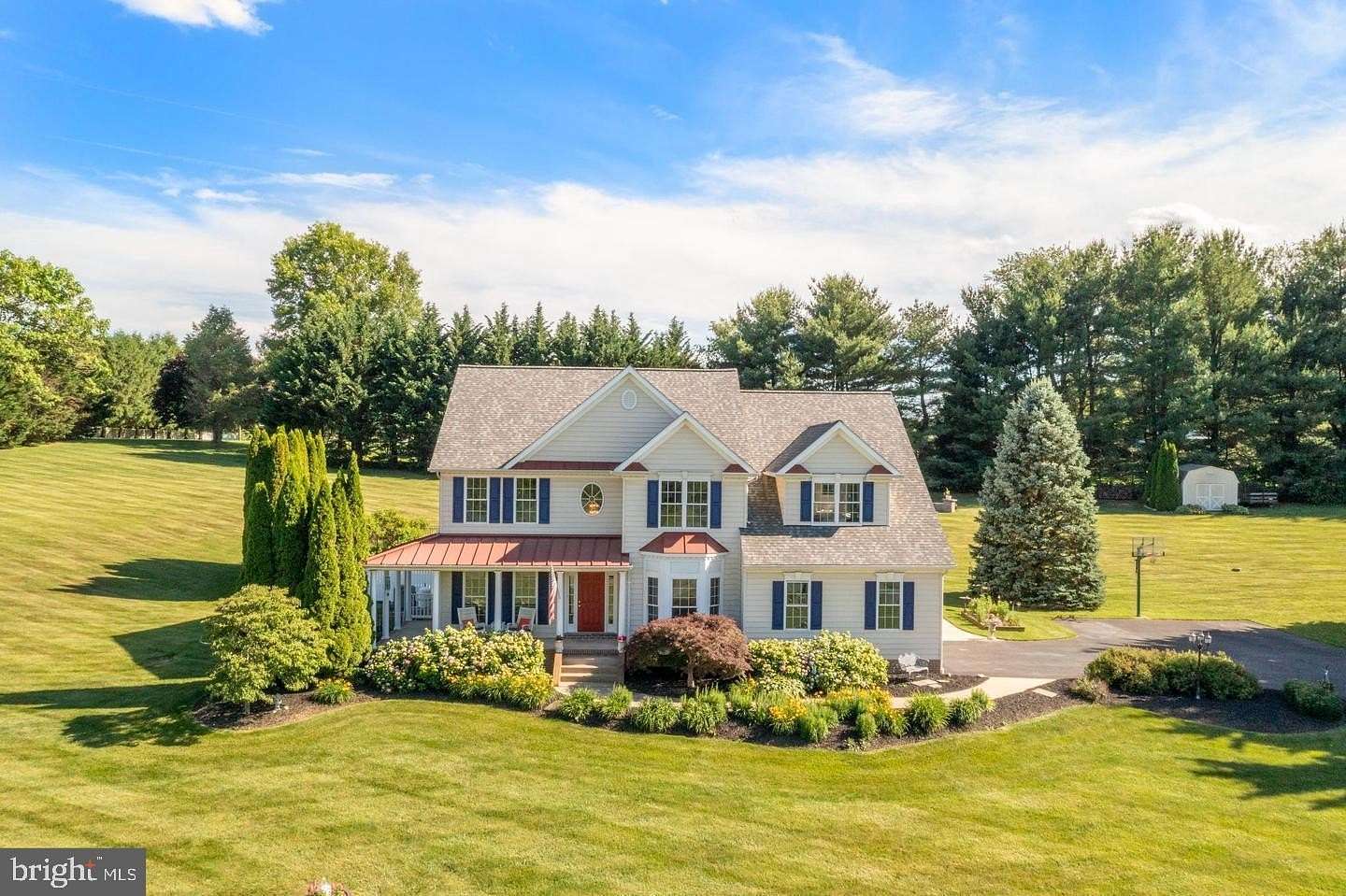 3 Acres of Land with Home for Sale in Woodbine, Maryland