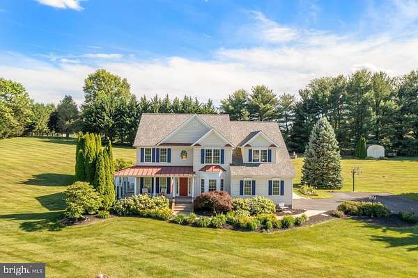 3 Acres of Residential Land with Home for Sale in Woodbine, Maryland