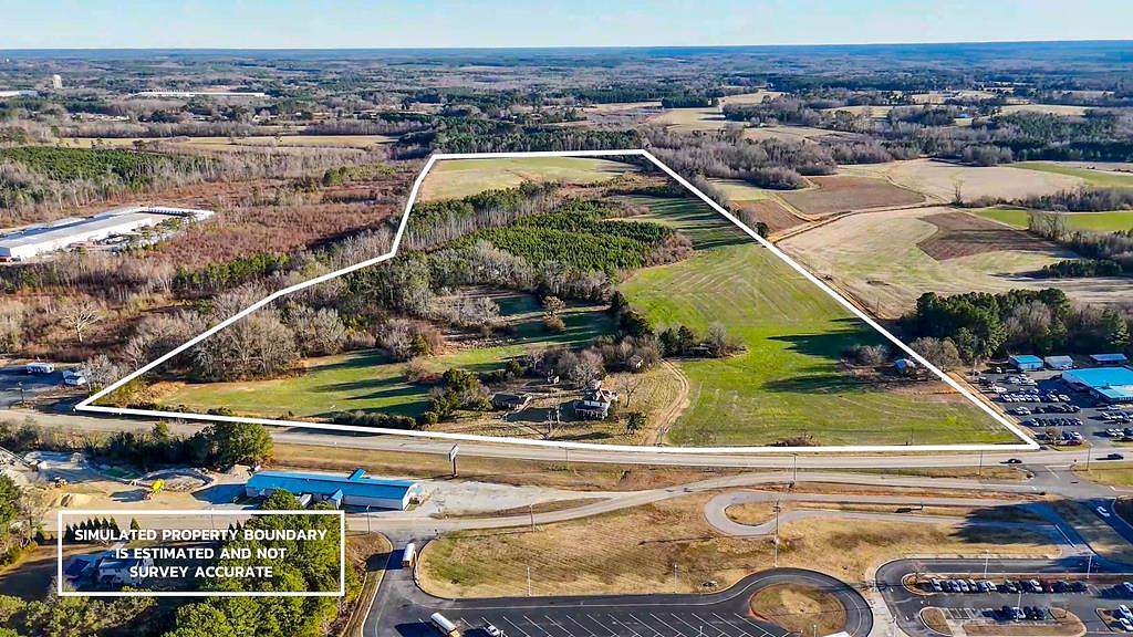 88 Acres of Land for Sale in South Hill, Virginia