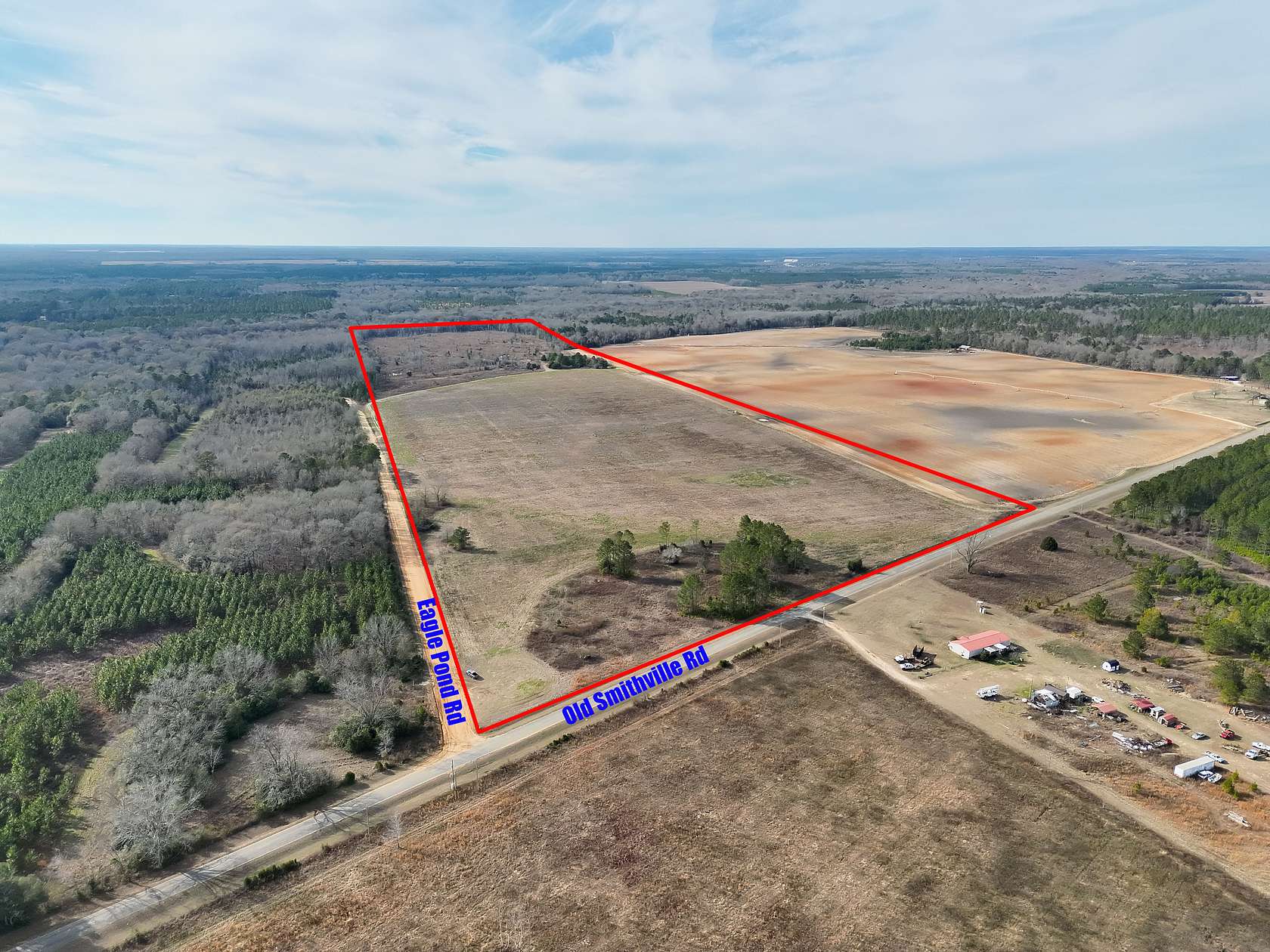 115 Acres of Recreational Land & Farm for Sale in Smithville, Georgia