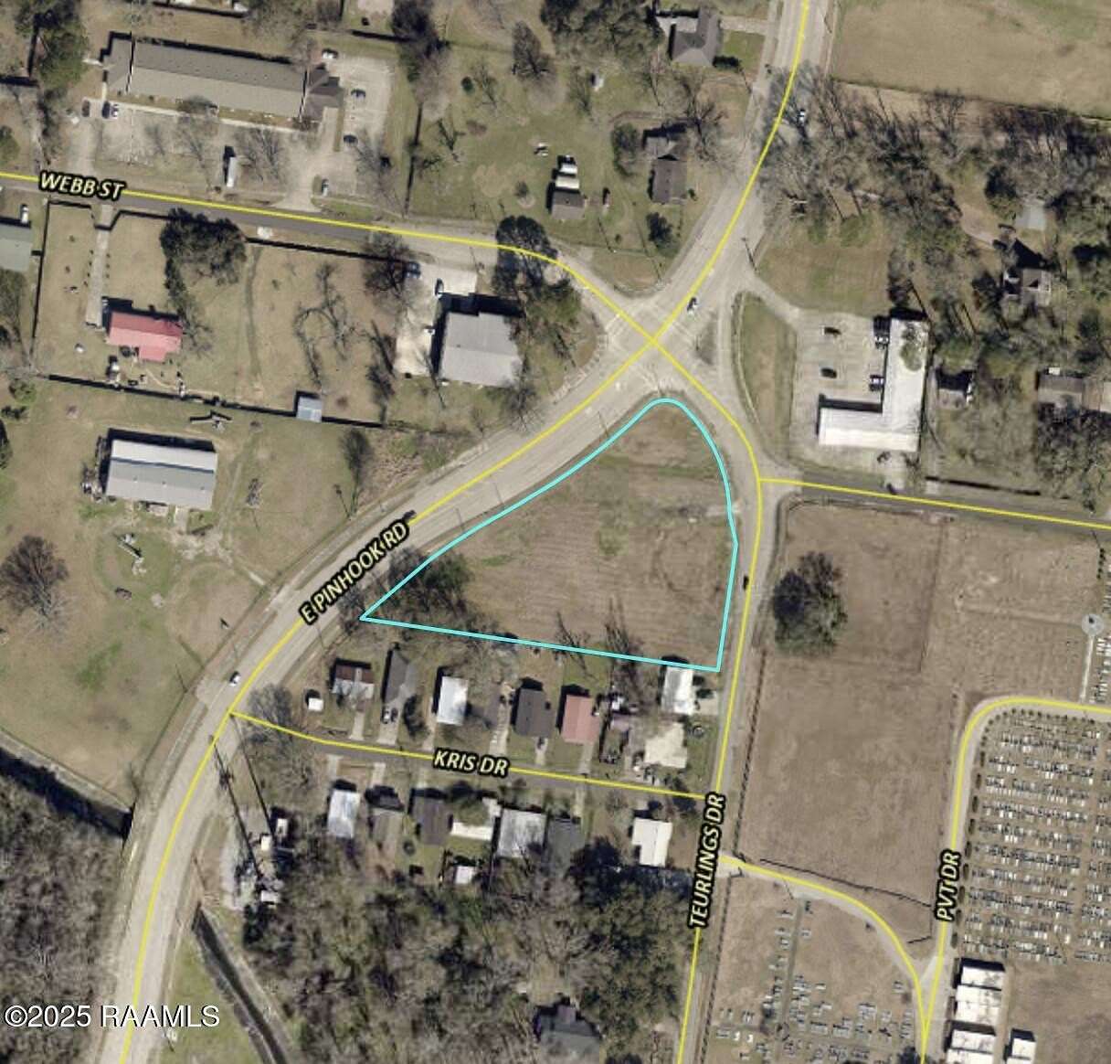 1.66 Acres of Mixed-Use Land for Sale in Lafayette, Louisiana