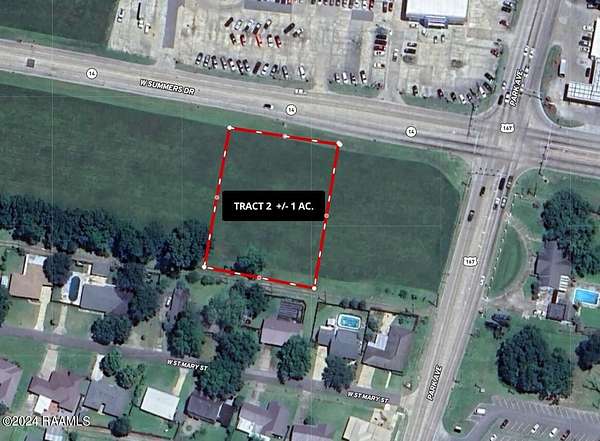 1 Acre of Commercial Land for Sale in Abbeville, Louisiana
