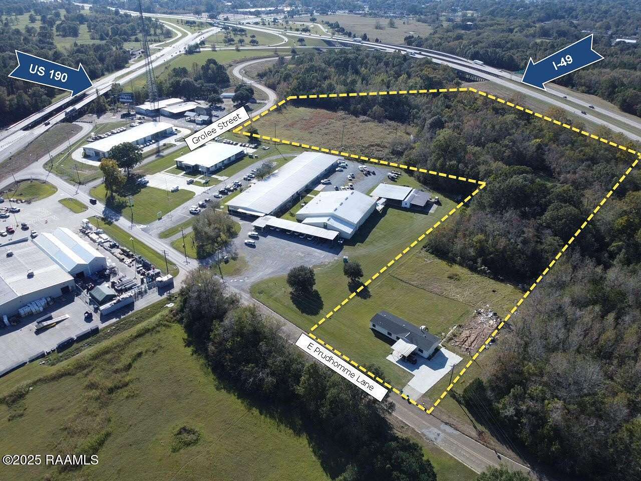 10.3 Acres of Commercial Land for Sale in Opelousas, Louisiana