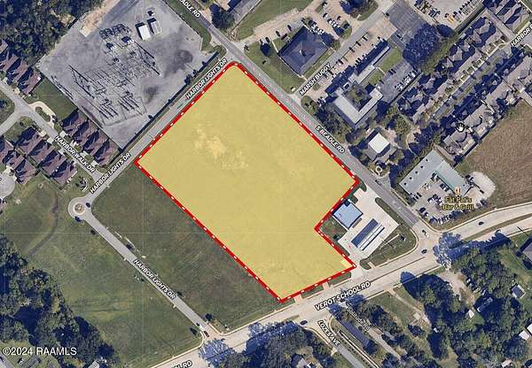 6.3 Acres of Mixed-Use Land for Sale in Lafayette, Louisiana