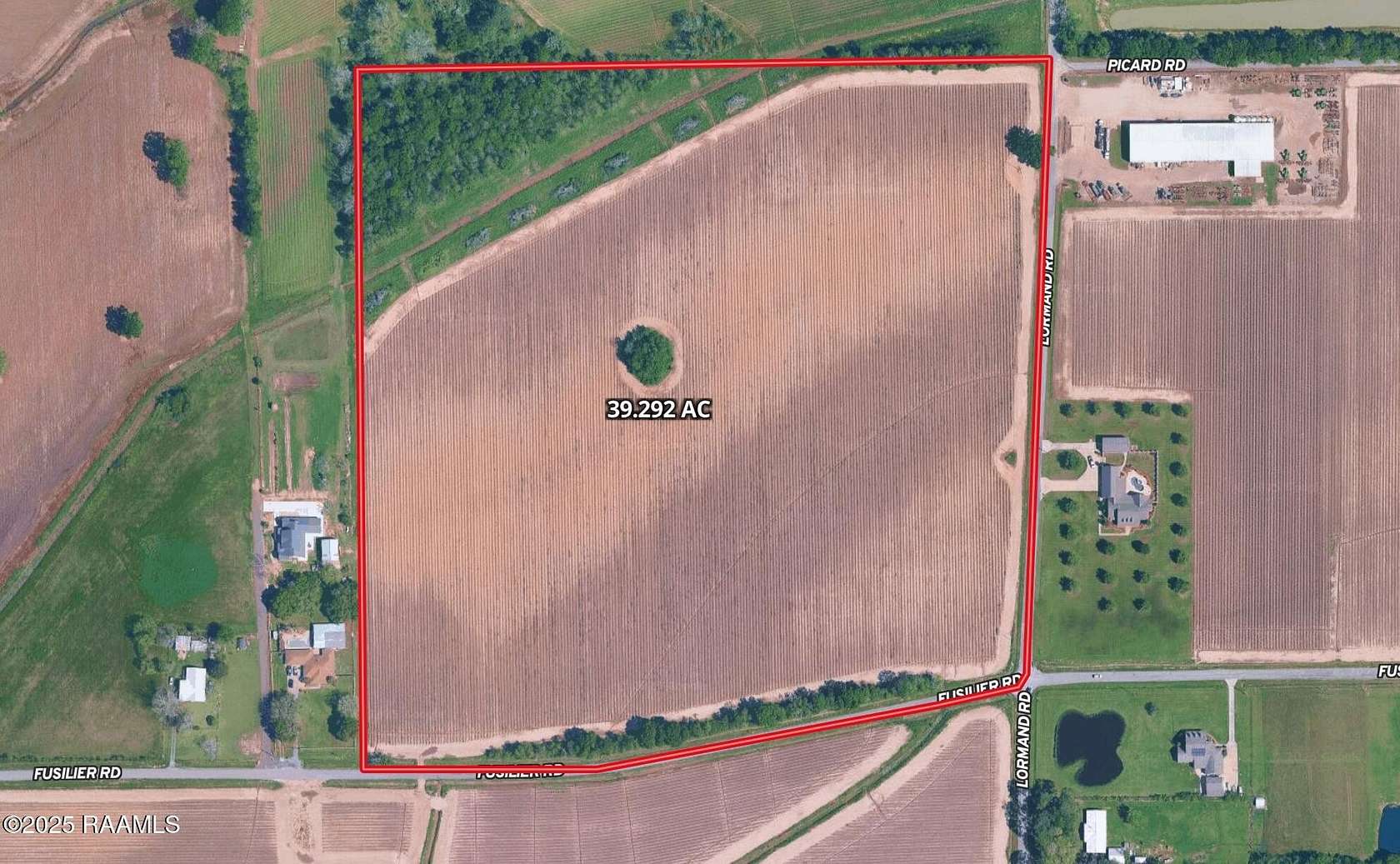 39.3 Acres of Agricultural Land for Sale in Maurice, Louisiana