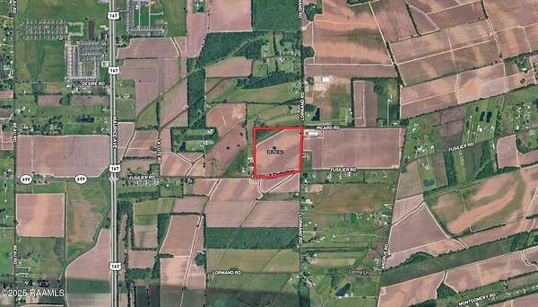 39.3 Acres of Land for Sale in Maurice, Louisiana
