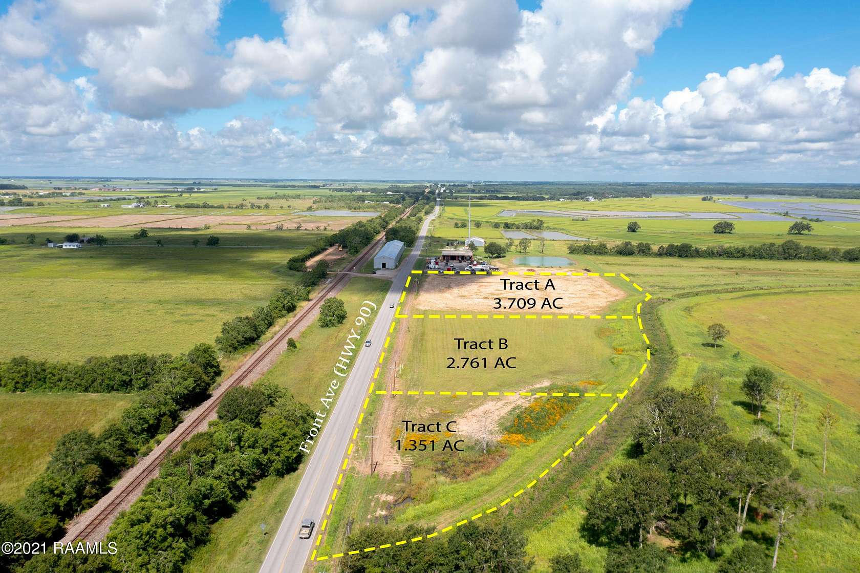 18.2 Acres of Commercial Land for Sale in Estherwood, Louisiana