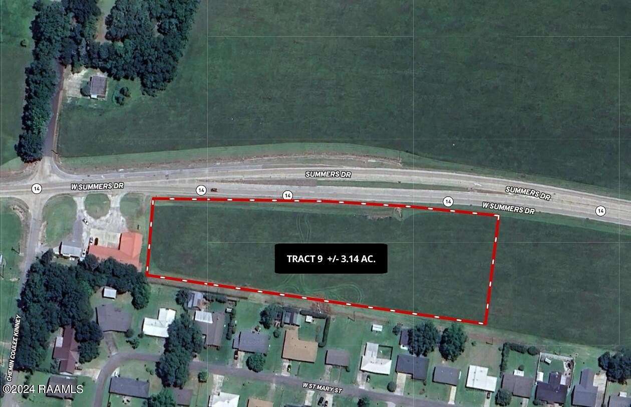 3.14 Acres of Commercial Land for Sale in Abbeville, Louisiana