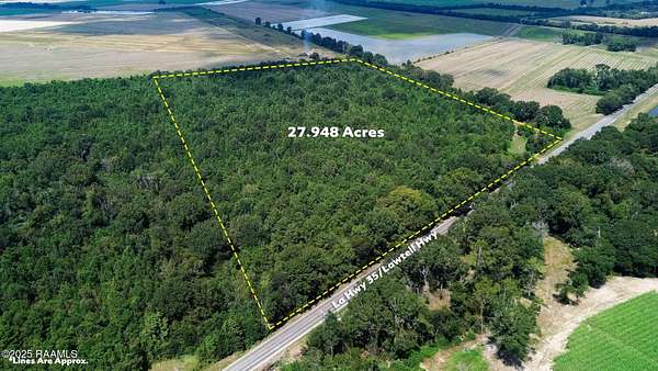 27.4 Acres of Recreational Land for Sale in Church Point, Louisiana