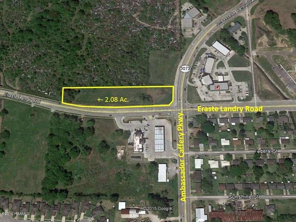 2 Acres of Commercial Land for Sale in Lafayette, Louisiana