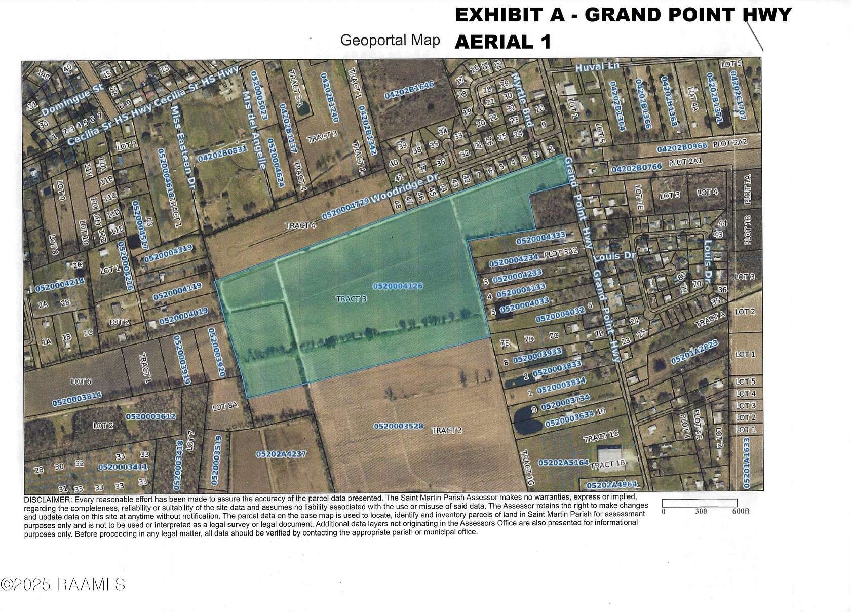 135 Acres of Land for Sale in Breaux Bridge, Louisiana