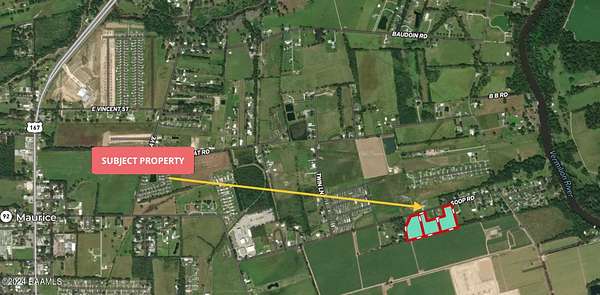 3.7 Acres of Residential Land for Sale in Maurice, Louisiana