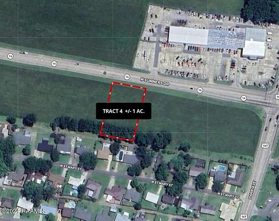 1 Acre of Commercial Land for Sale in Abbeville, Louisiana