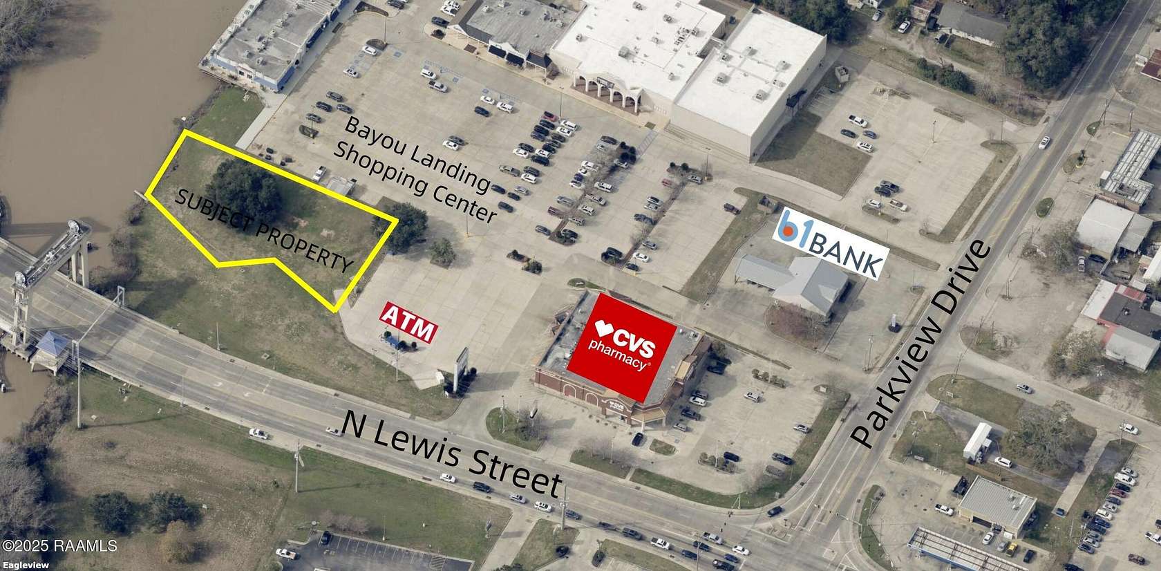 0.6 Acres of Commercial Land for Sale in New Iberia, Louisiana