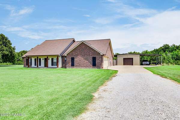 2 Acres of Residential Land with Home for Sale in Church Point, Louisiana