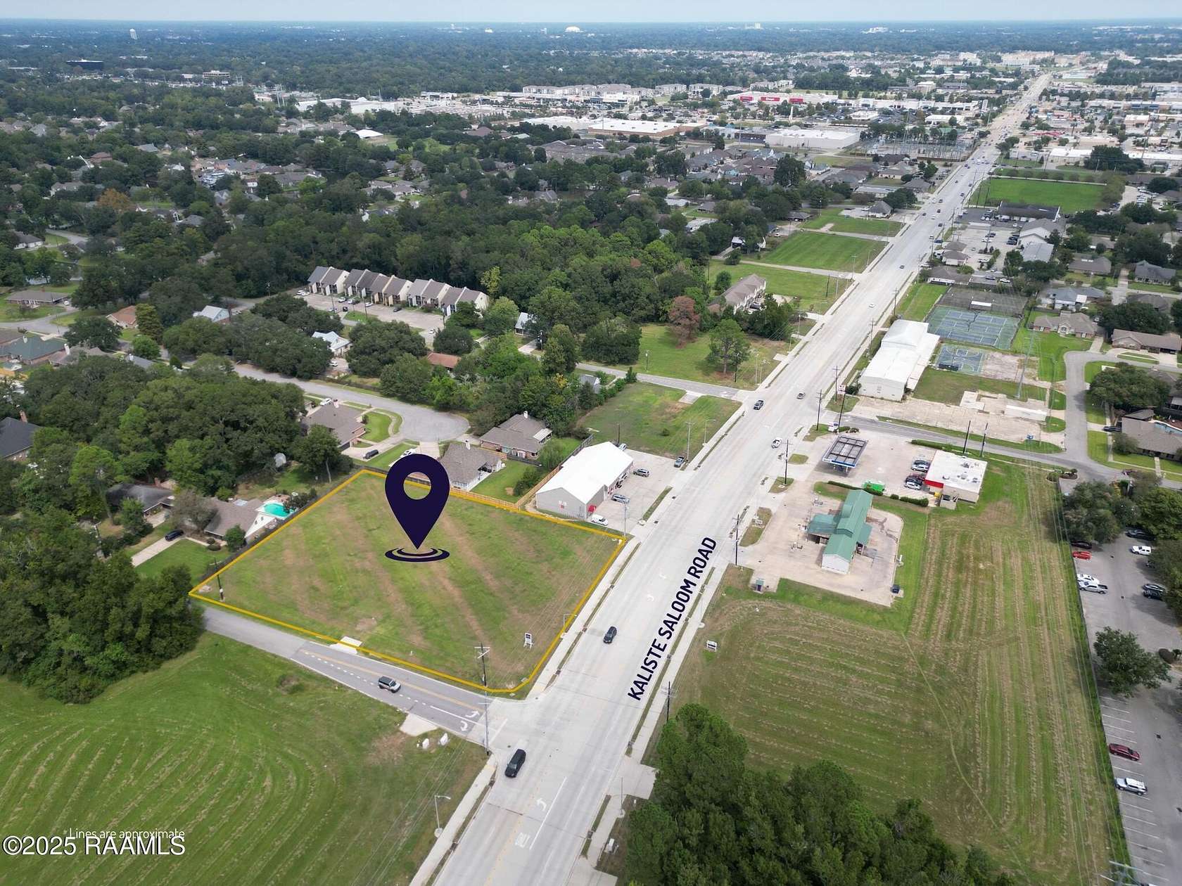 1.34 Acres of Commercial Land for Sale in Lafayette, Louisiana