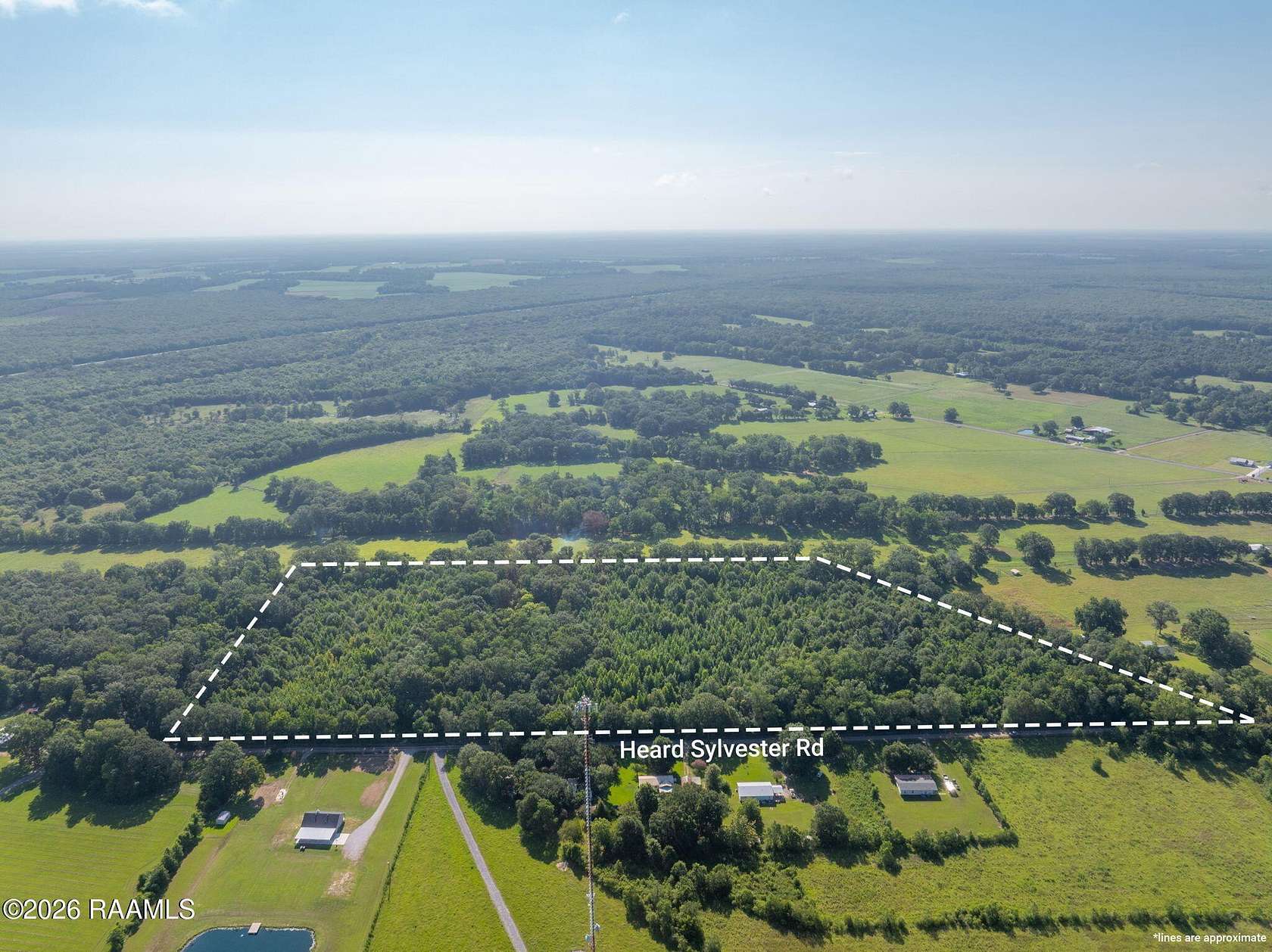 27.8 Acres of Recreational & Residential Land for Sale in Washington, Louisiana
