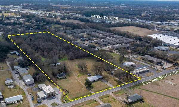 14 Acres of Mixed-Use Land for Sale in Lafayette, Louisiana