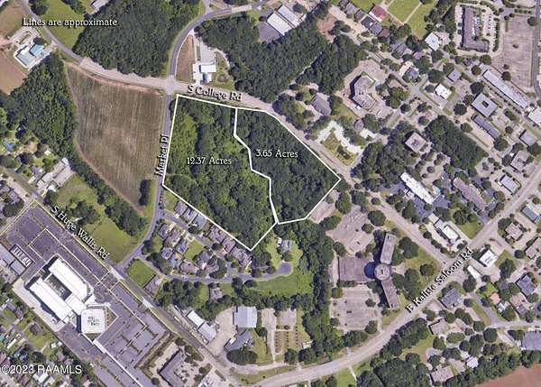 3.65 Acres of Commercial Land for Sale in Lafayette, Louisiana