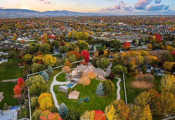 3.16 Acres of Residential Land with Home for Sale in Meridian, Idaho