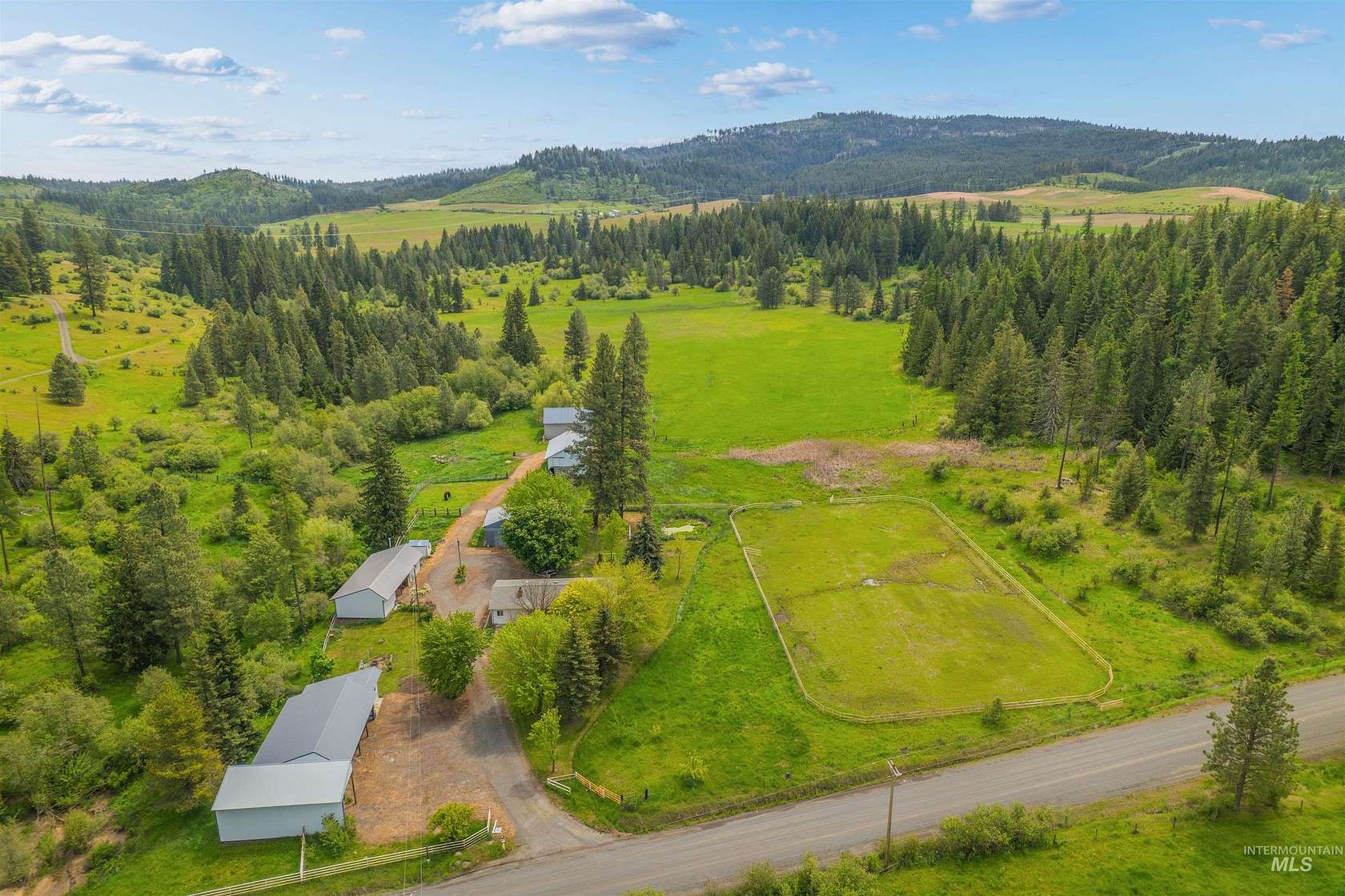 40 Acres of Land with Home for Sale in Kendrick, Idaho