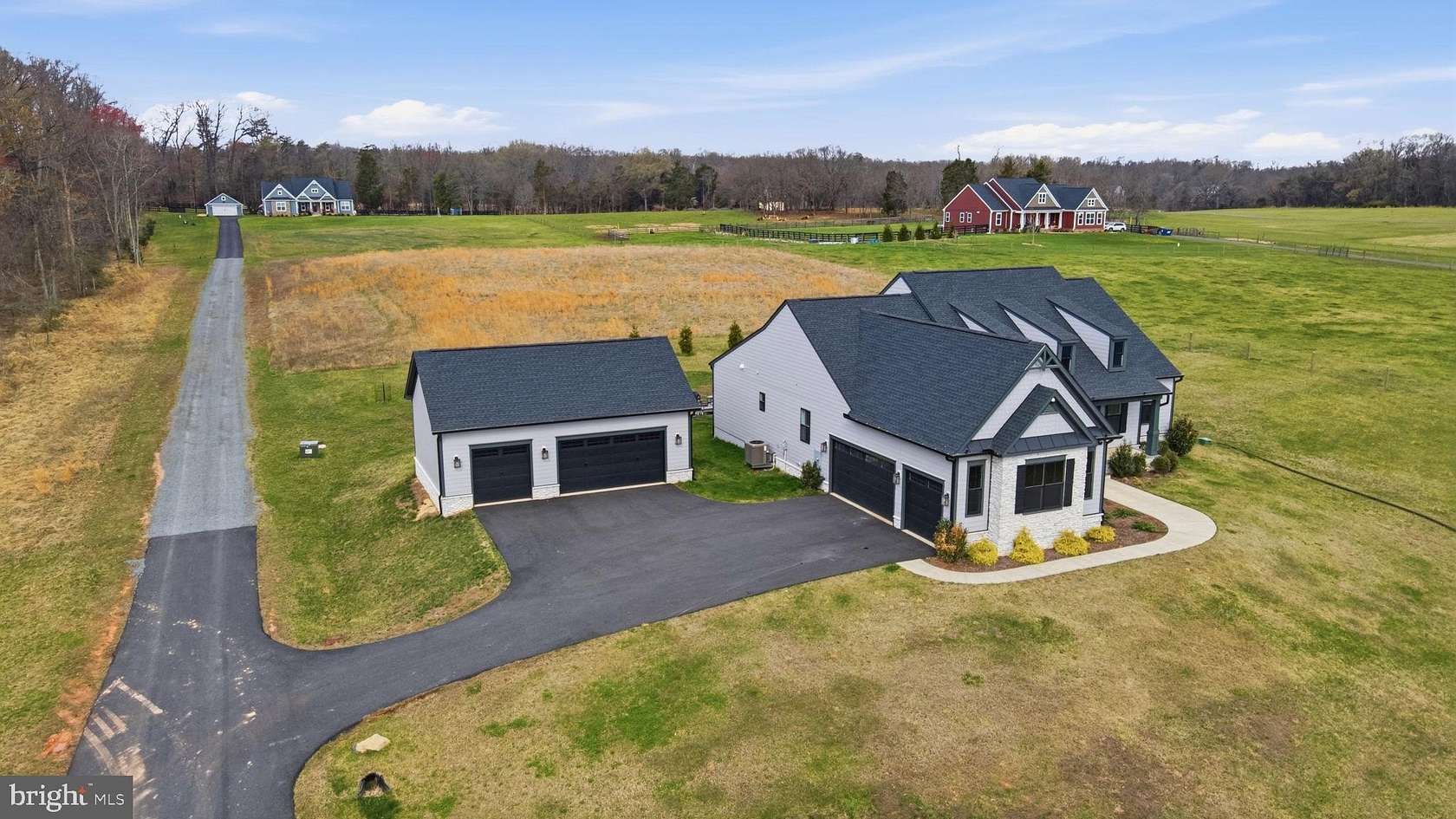 5 Acres of Land with Home for Sale in Nokesville, Virginia