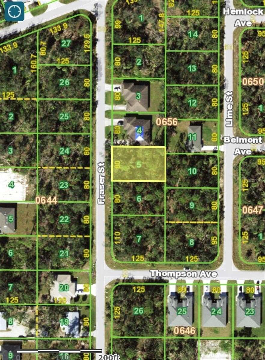 0.23 Acres of Residential Land for Sale in Port Charlotte, Florida