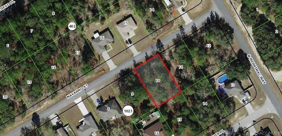 0.23 Acres of Residential Land for Sale in Citrus Springs, Florida