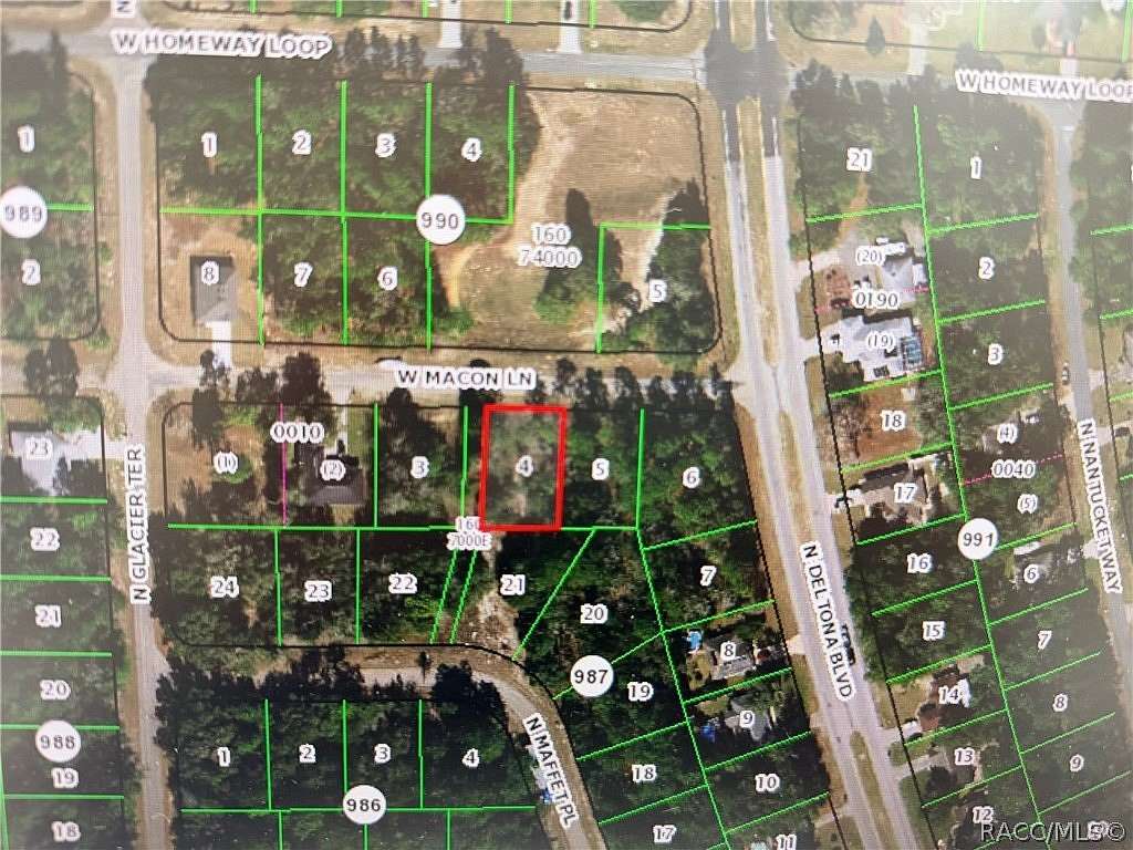 0.23 Acres of Land for Sale in Dunnellon, Florida
