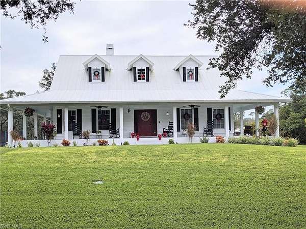 5 Acres of Residential Land with Home for Sale in North Fort Myers, Florida