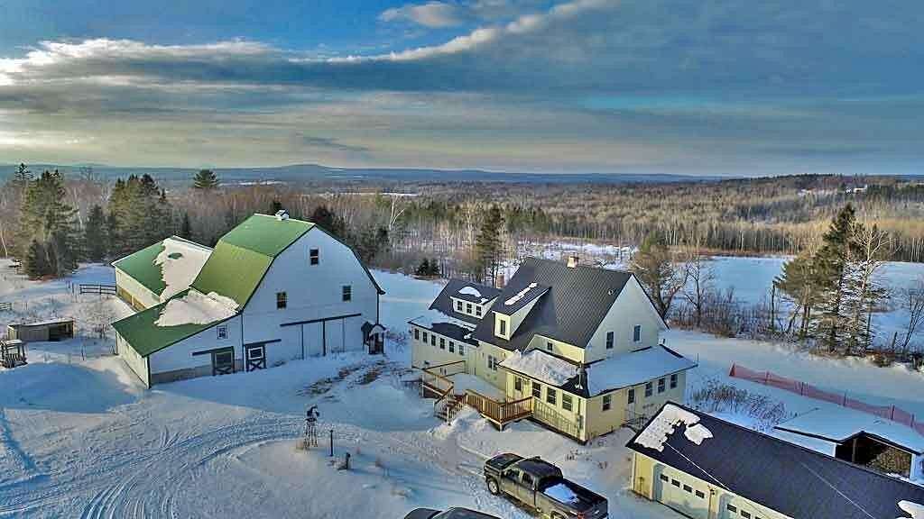 36.5 Acres of Land with Home for Sale in Smyrna Town, Maine