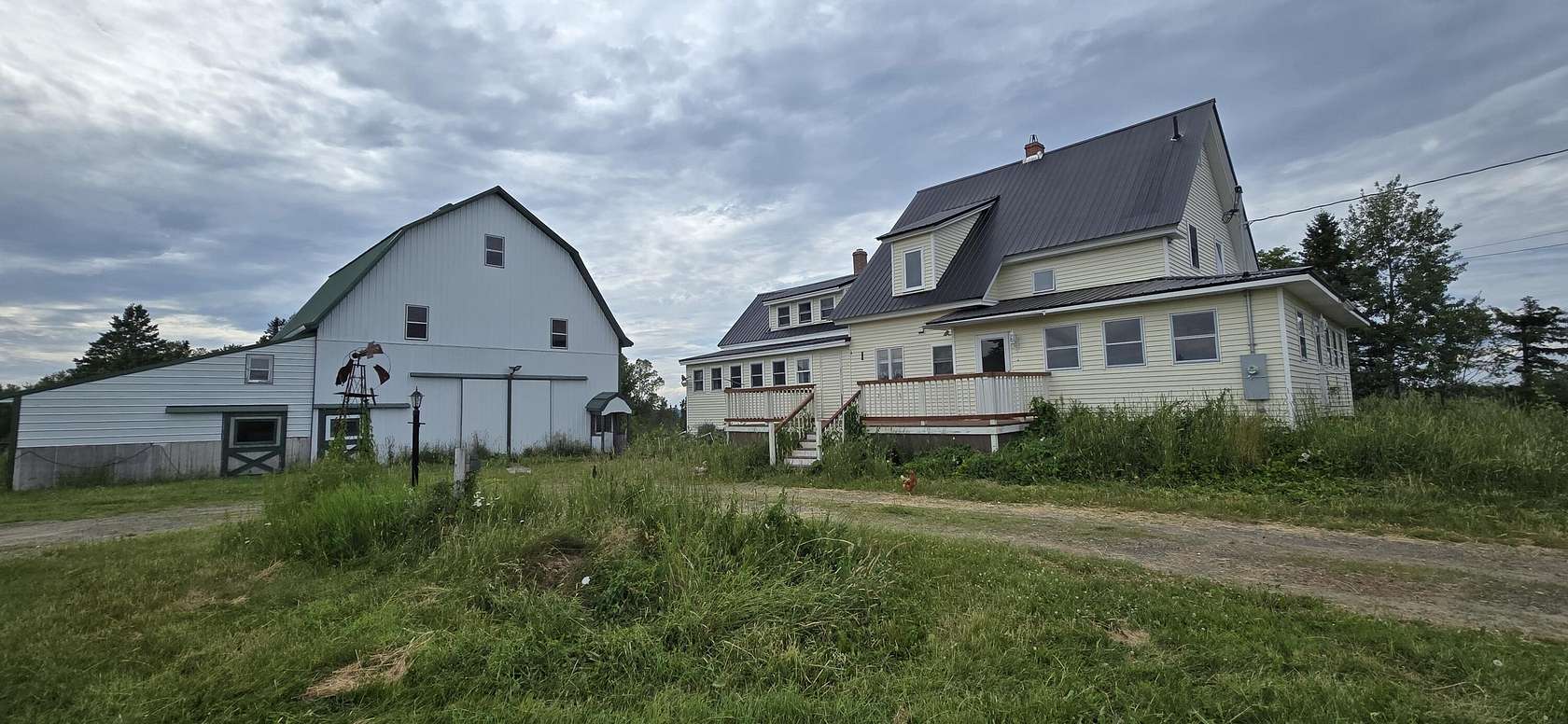 36.5 Acres of Land with Home for Sale in Smyrna Town, Maine