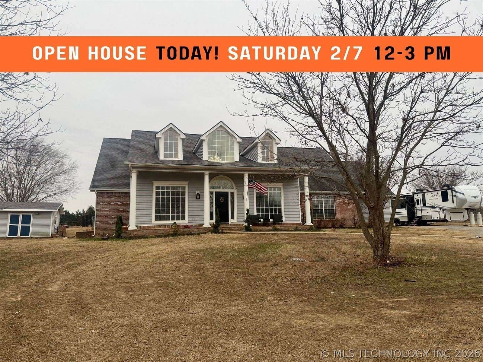 10 Acres of Land with Home for Sale in Sapulpa, Oklahoma