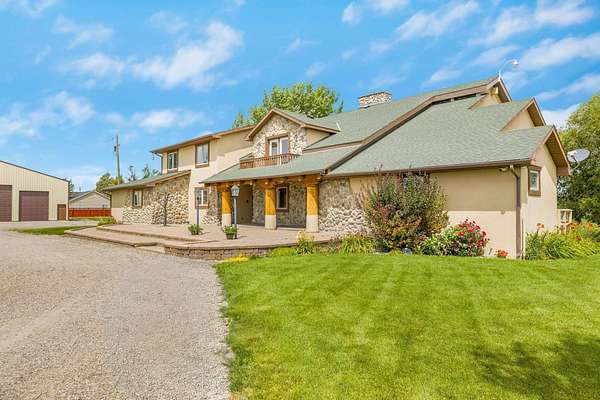 3.17 Acres of Land with Home for Sale in Blackfoot, Idaho