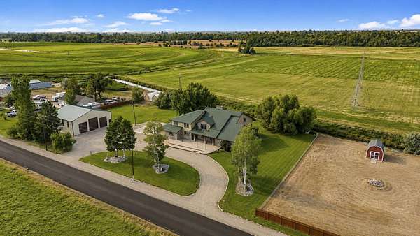 3.17 Acres of Land with Home for Sale in Blackfoot, Idaho