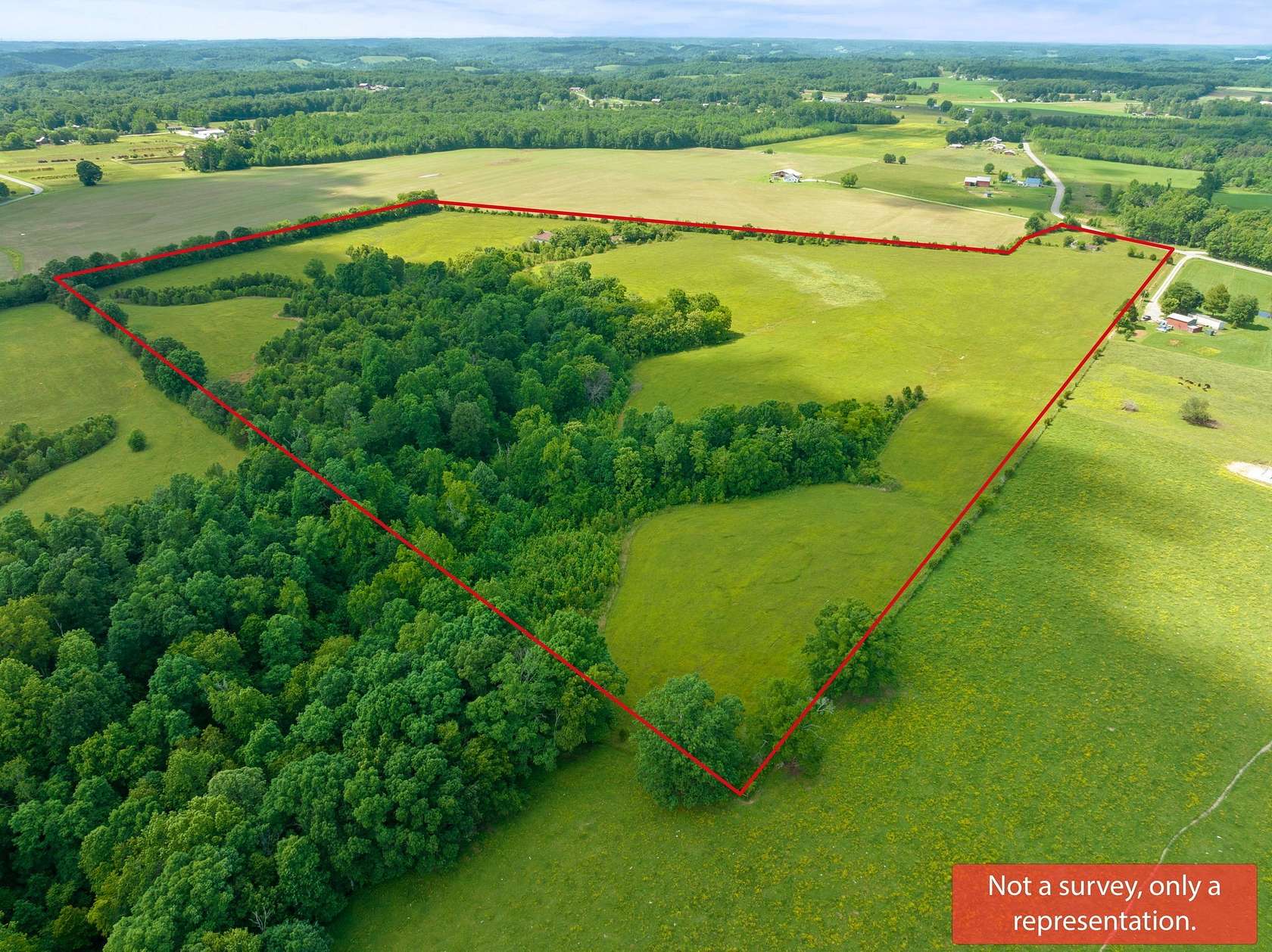 49.5 Acres of Agricultural & Residential Land for Sale in Belvidere, Tennessee