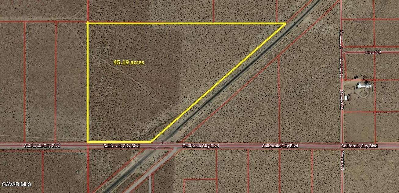 45.2 Acres of Land for Sale in California City, California