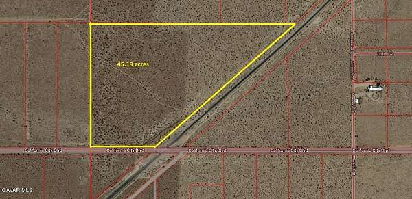 45.2 Acres of Land for Sale in California City, California