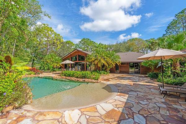 5 Acres of Residential Land with Home for Sale in Wellington, Florida