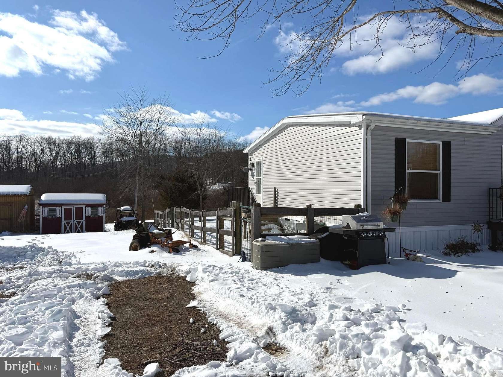 6.89 Acres of Land with Home for Sale in Augusta, West Virginia