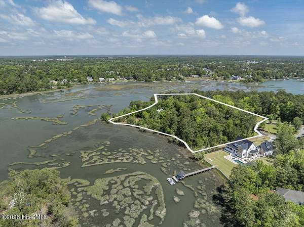 3.5 Acres of Residential Land with Home for Sale in Wilmington, North Carolina