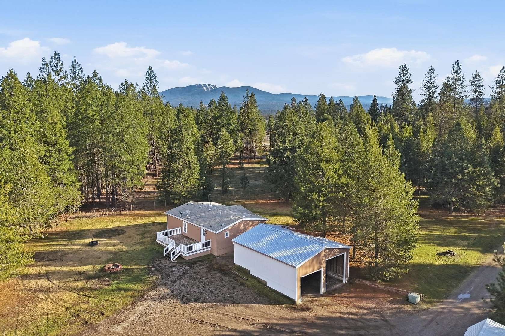 5 Acres of Land with Home for Sale in Elk, Washington