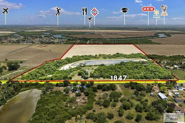 45.5 Acres of Land for Sale in Los Fresnos, Texas