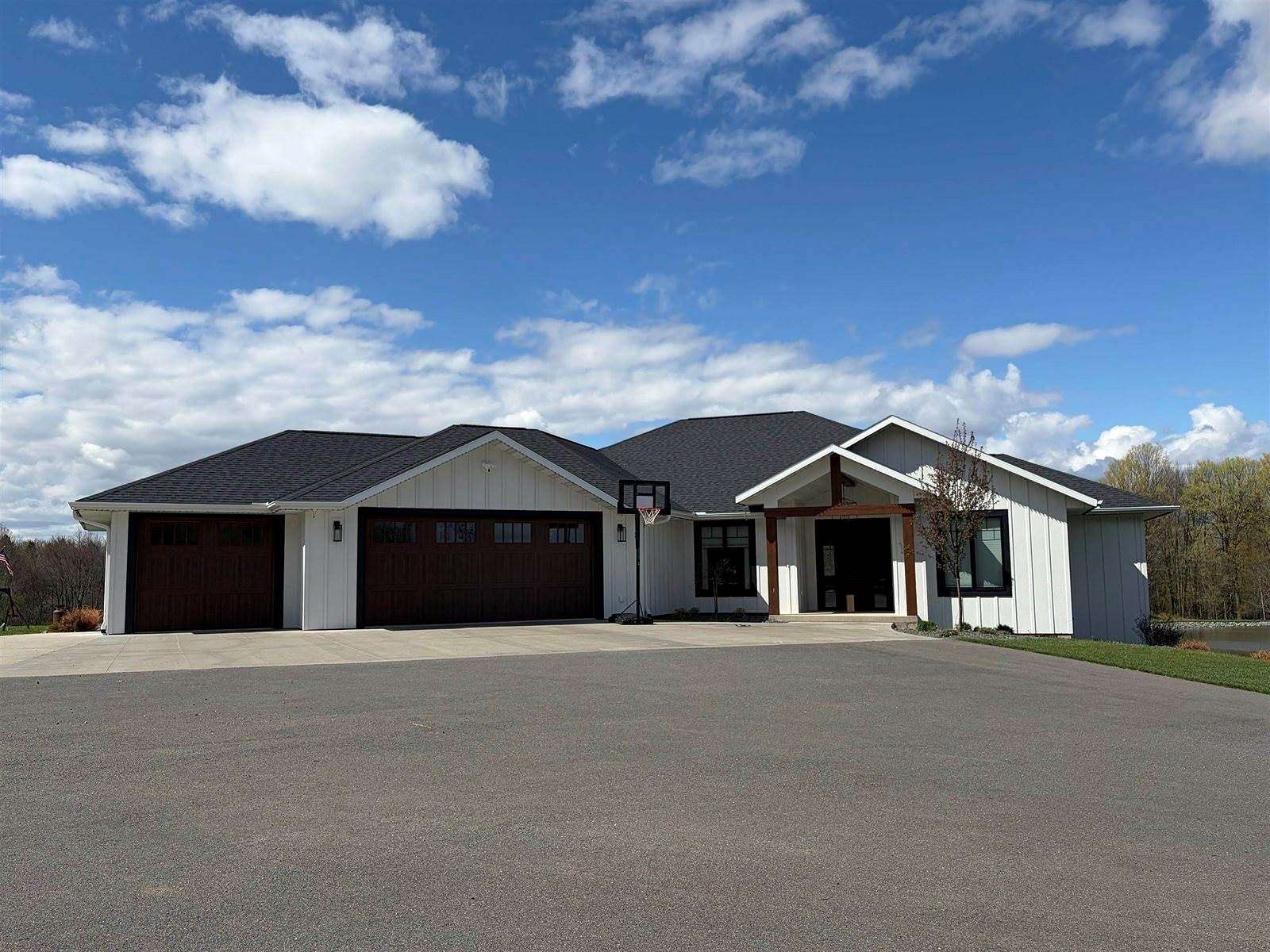 10 Acres of Land with Home for Sale in Stratford, Wisconsin