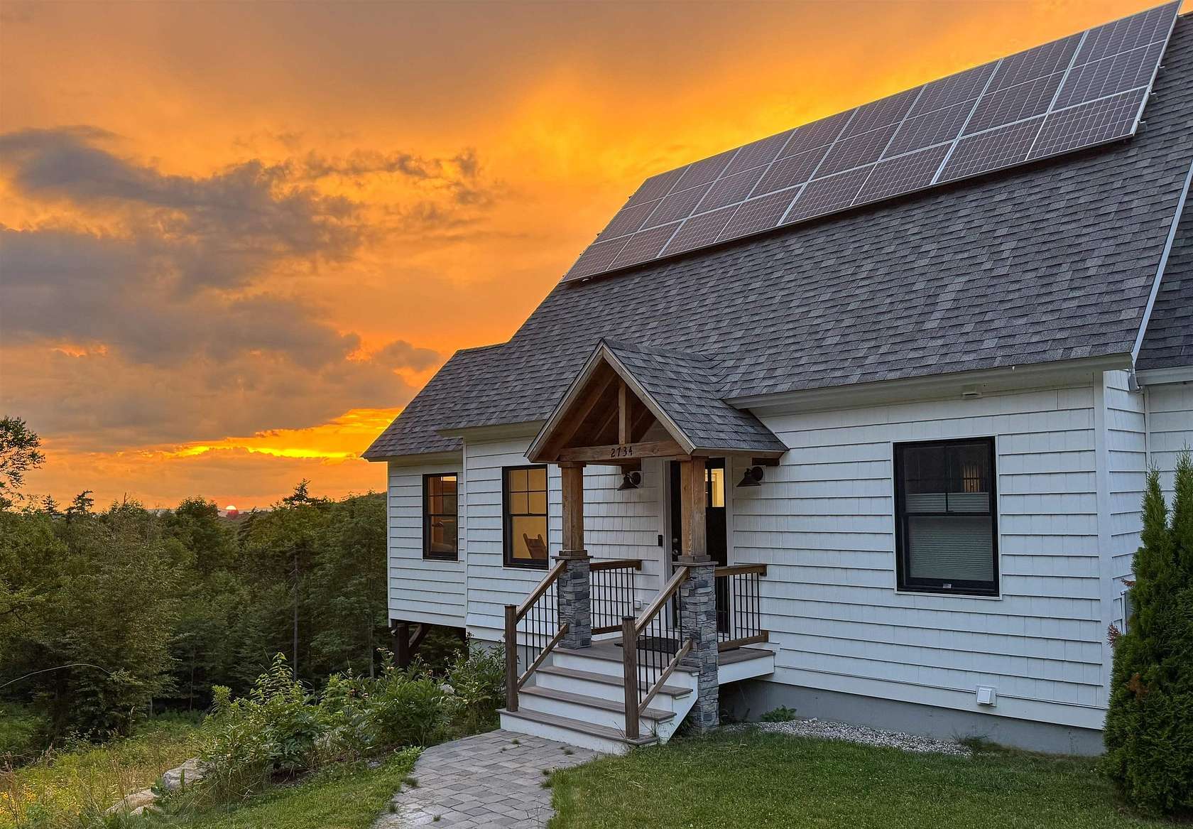 6.32 Acres of Residential Land with Home for Sale in Mount Holly, Vermont