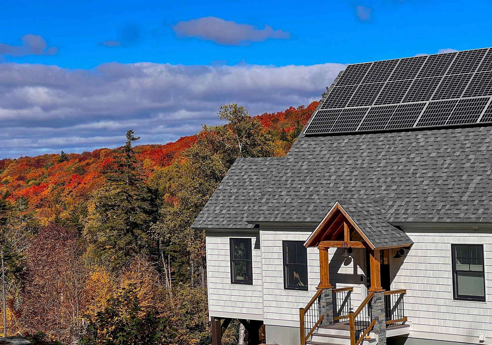 6.32 Acres of Land with Home for Sale in Mount Holly, Vermont